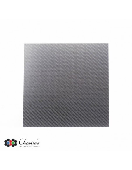 Carbon plate - 200 x 200 x 3 mm